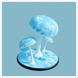 3D Mushroom model