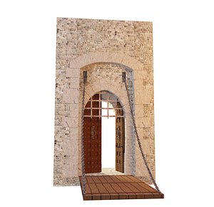 castle gate model