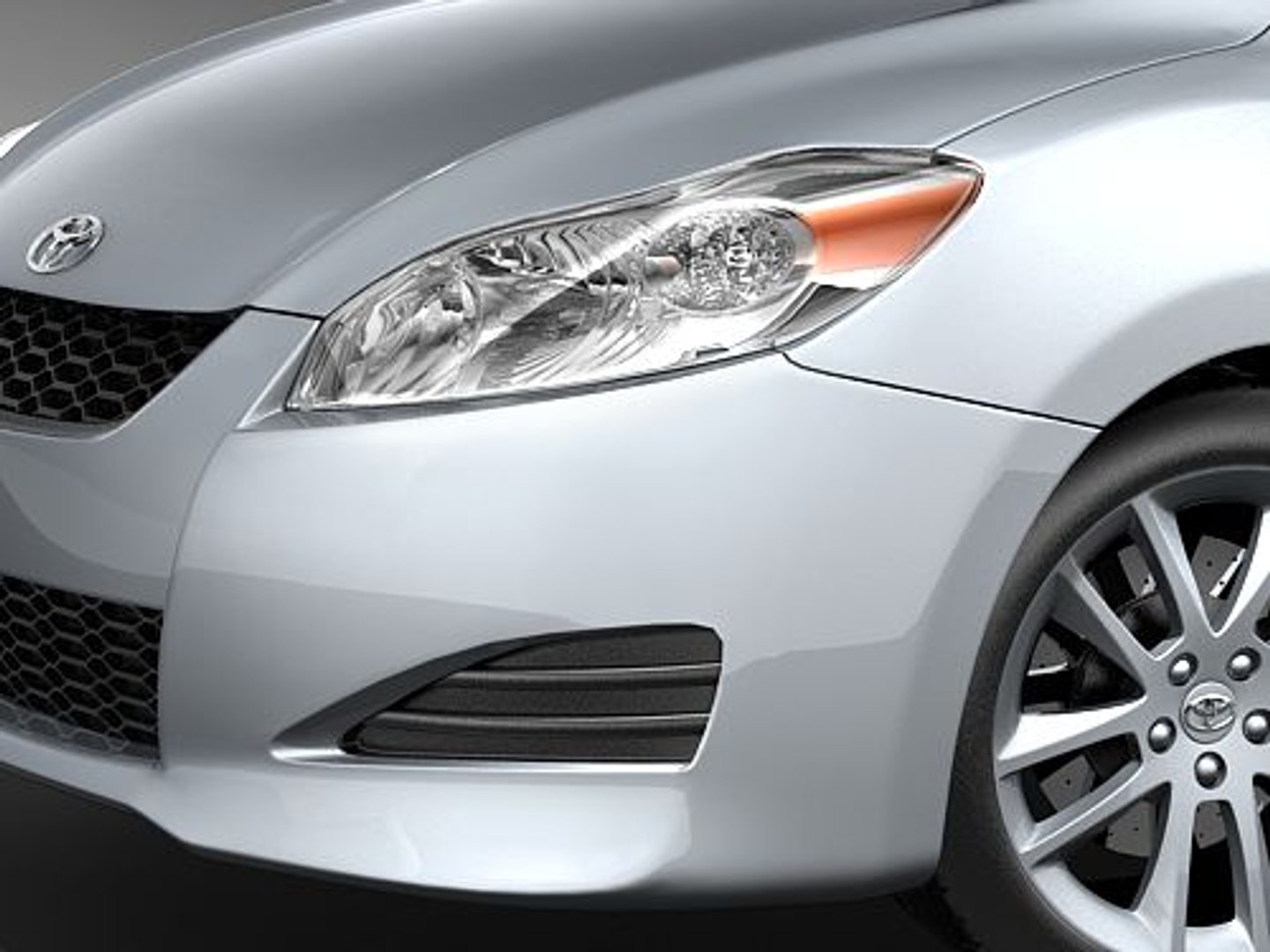 Toyota Matrix Car 3d Model