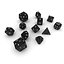 Polyhedral Dice Set - Black