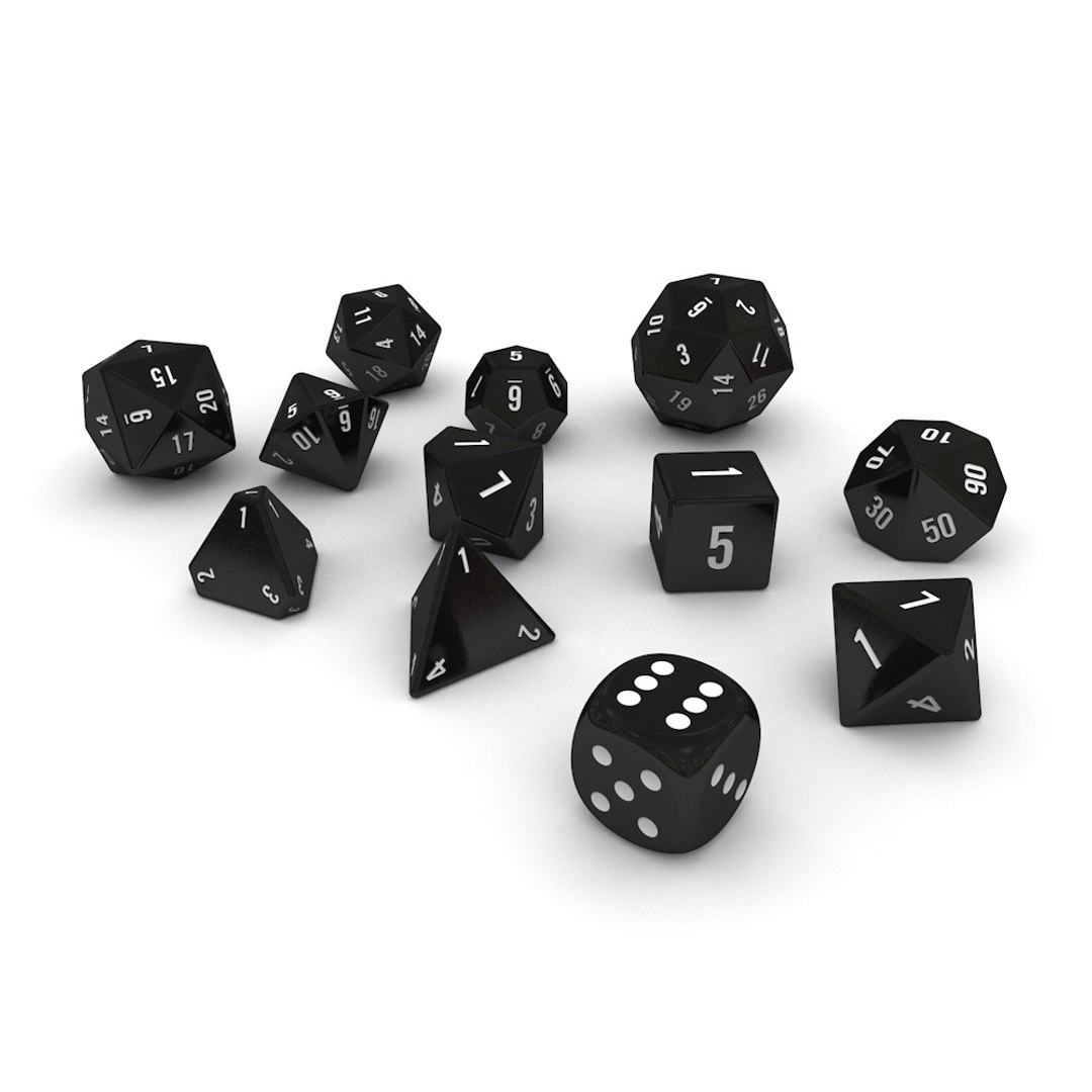 3d polyhedral dice set - model https://p.turbosquid.com/ts-thumb/E4/DiNaOU/zUqbMQr5/dice_black_01/jpg/1466455020/1920x1080/fit_q87/a840f601aa034255eea892f94f57693d1ec91b23/dice_black_01.jpg
