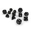 Polyhedral Dice Set - Black