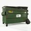 Dumpster with Garbage Bags Modello 3D