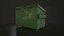 Dumpster with Garbage Bags Modello 3D