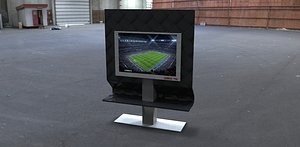 TV with mount