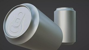 Aluminum Soda Can 3D model
