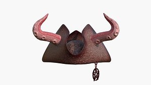 3D Satanic Pirate Hat A09 - Fantasy Character Design