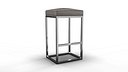 Reese Leather Bar Stool