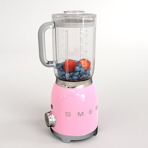 Hand Mixer - Pink, SMEG