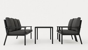 Rana 3-seater sofa set
