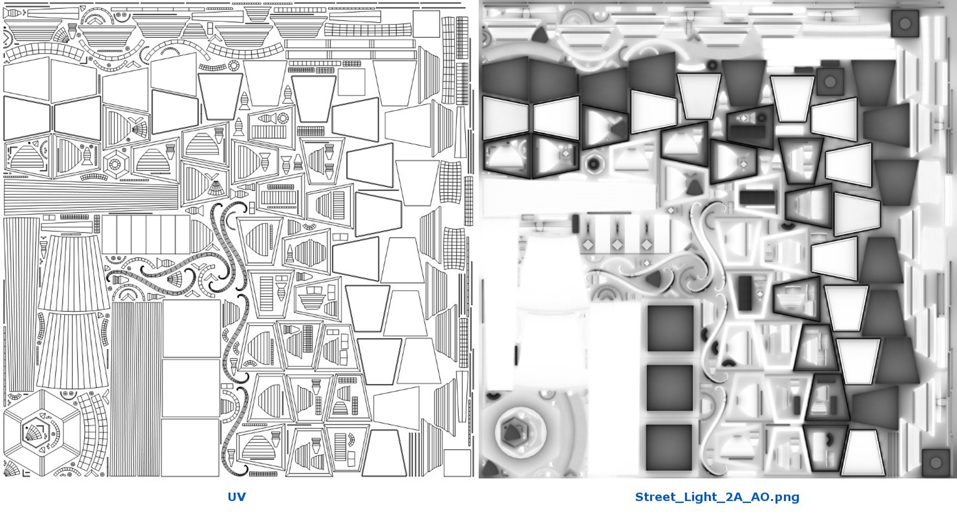 3D Street Light 2a - TurboSquid 1314314