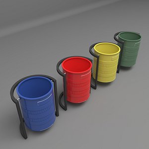container garbage model