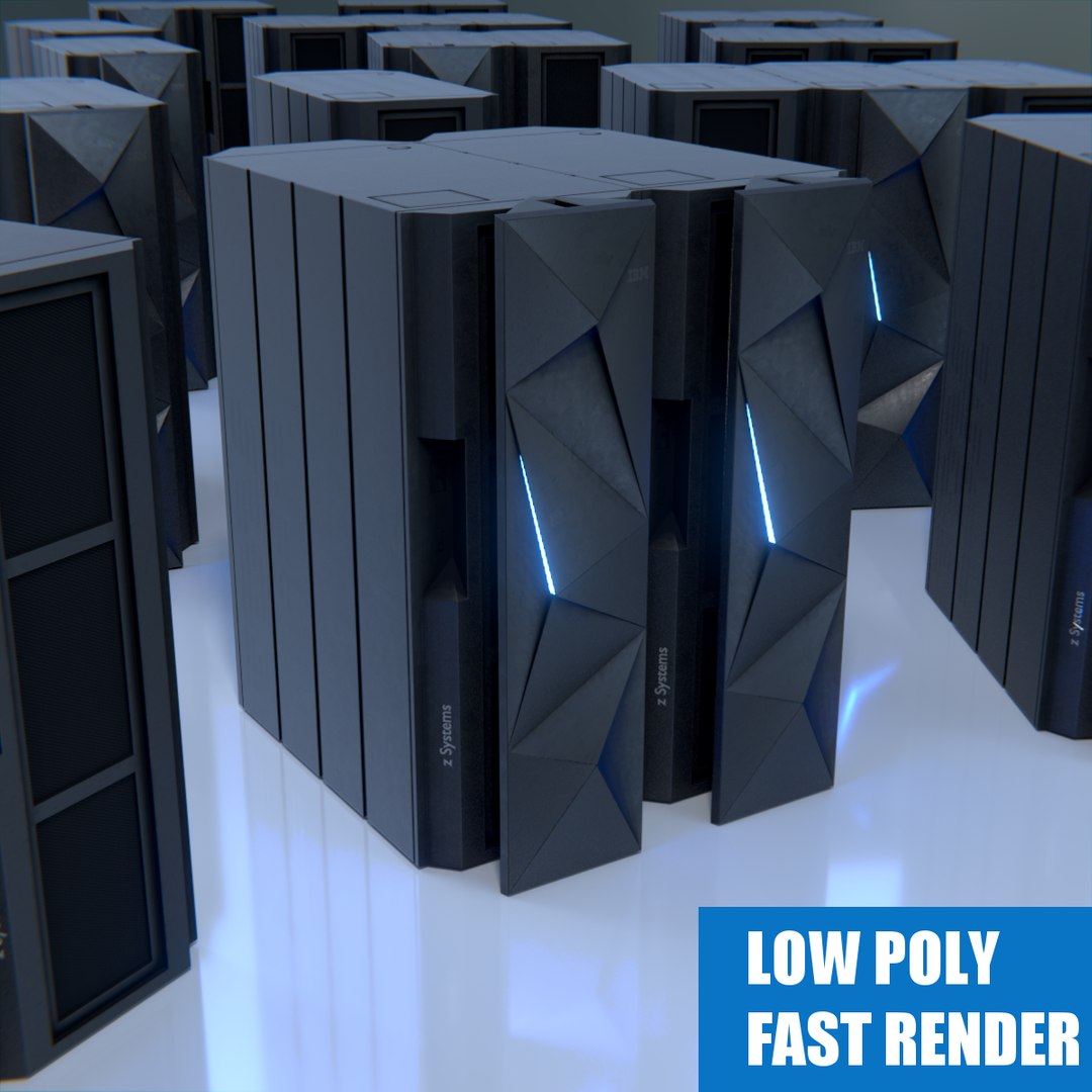Ibm Z13 3d Model