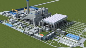 Power Station 2 3D model