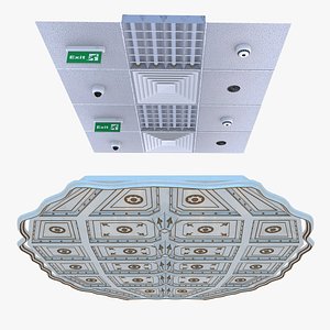 3D Ceiling Collections model