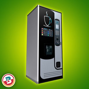 vending machine retail 3d model