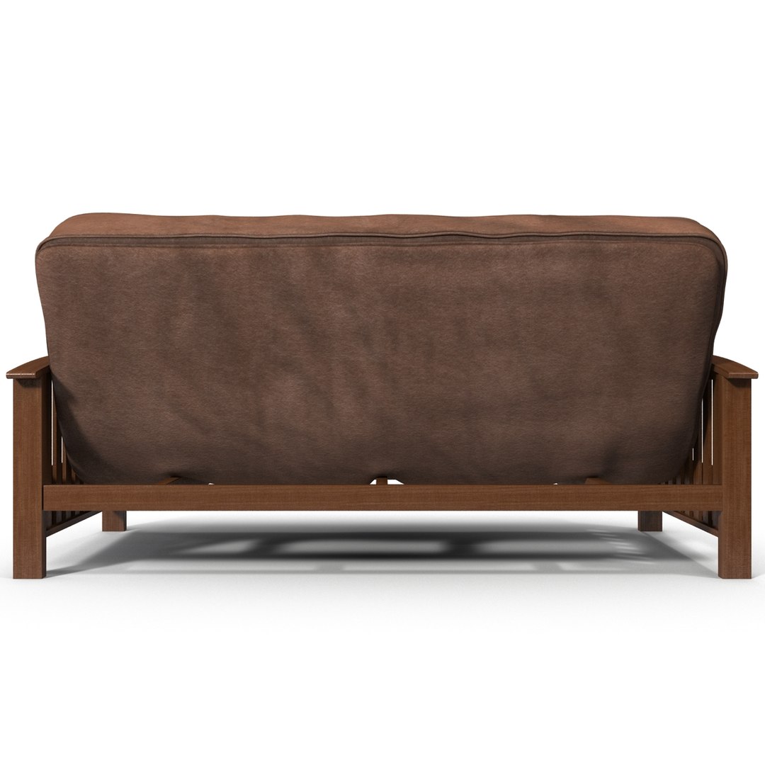 sofa futon 3d model