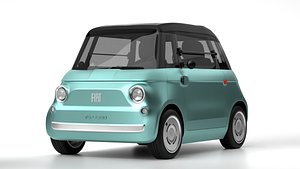 Fiat Topolino Electric Microcar 3D model