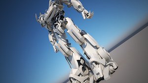 sci robot 3D model
