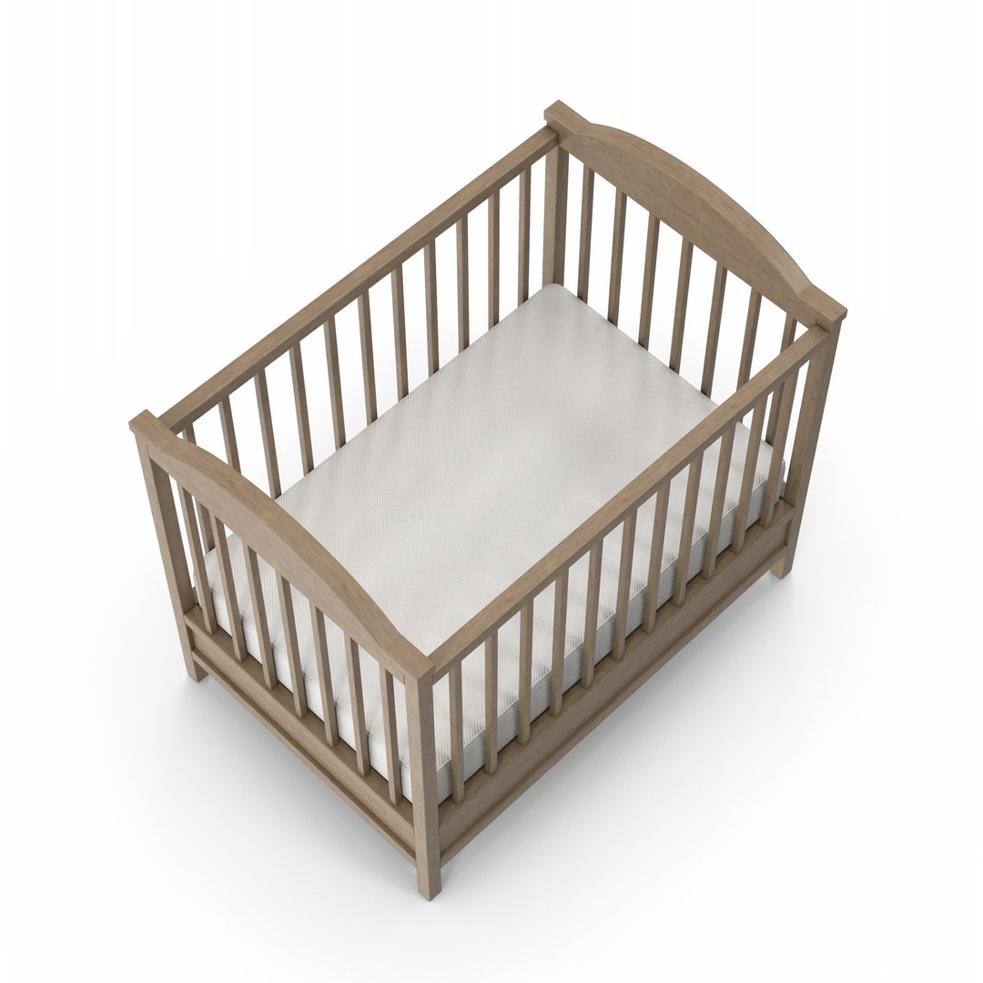 3D Baby Cot model TurboSquid 2063310