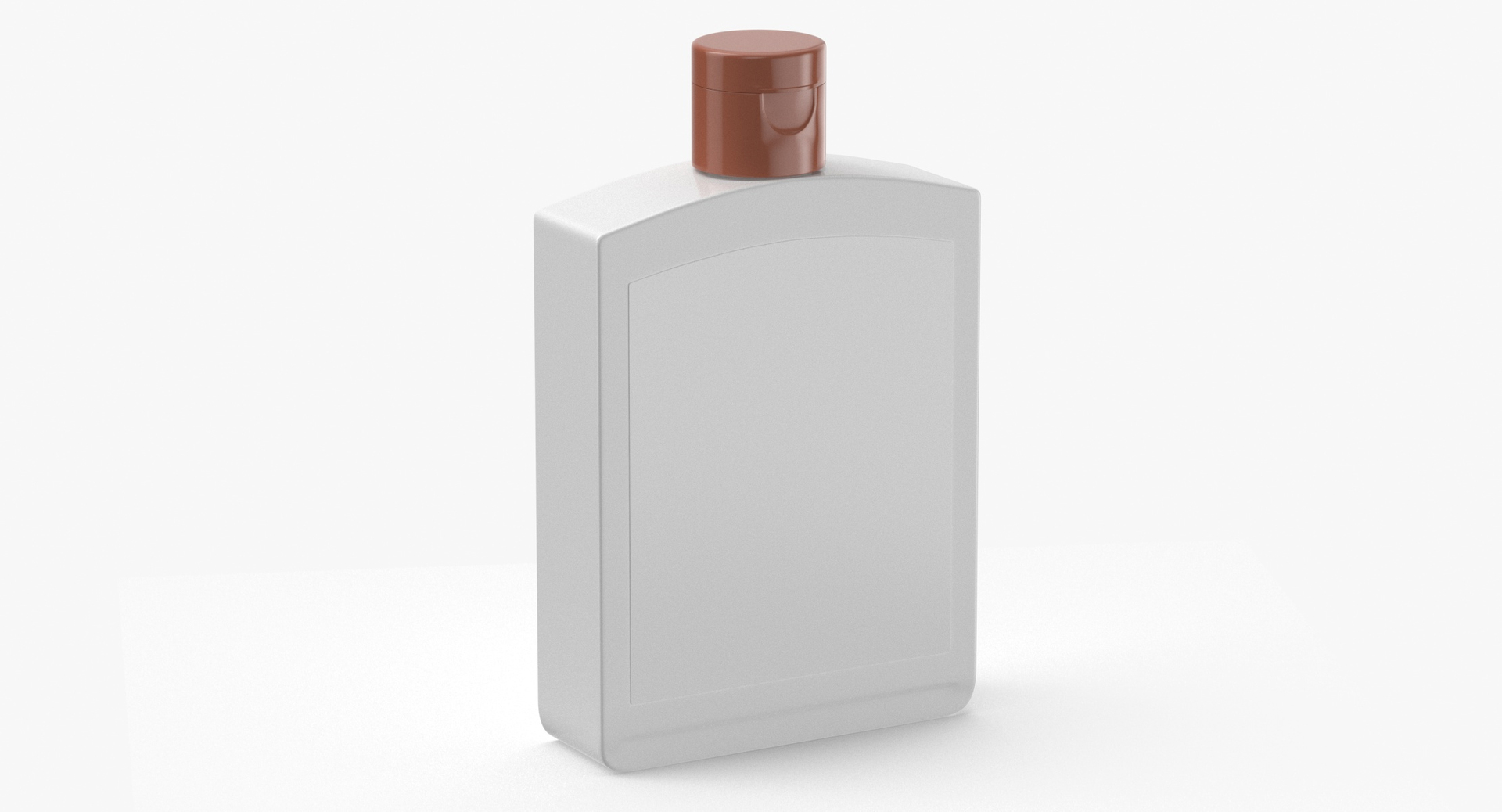3D Moisturizing Lotion Container Type 03 Blank And Generic Label Model ...