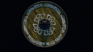 3D Viking Shield Nr 4