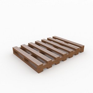 wooden pallet 3D