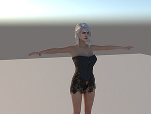 Ciri-Witcher 3 Wild Hunt