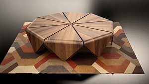 Petalas Coffee Table 3D model