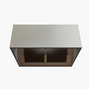 3D exhaust hood model