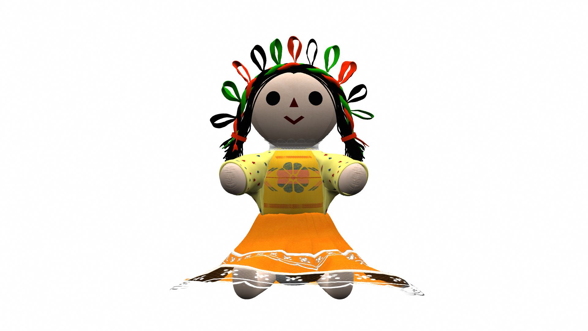 STL file Lele Otomi / Flexi Doll 🇲🇽・3D print model to download