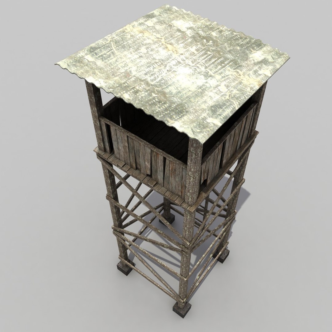 Guard Tower 3d Model