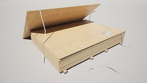 3D model Flakeboard Stack