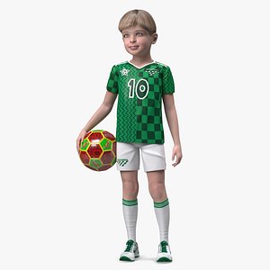Realistic Child Boy Sport Style