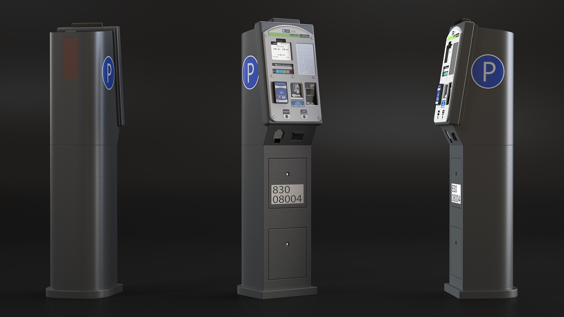 Digital Parking Meters Collection 2 3D model https://p.turbosquid.com/ts-thumb/E5/T8uP3a/66/digital_parking_meters_collection_2_007/jpg/1694014827/1920x1080/fit_q87/05ac766ea5cd1e2faef1a77bc6b9d83d58a232fe/digital_parking_meters_collection_2_007.jpg
