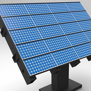 3D photovoltaic solar energy model