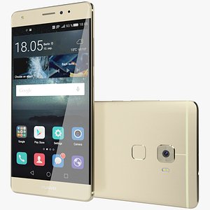 realistic huawei mate s 3d max