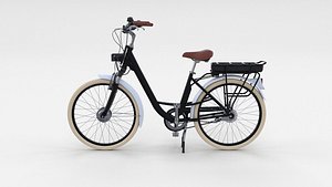 Electric City Bicycle Black