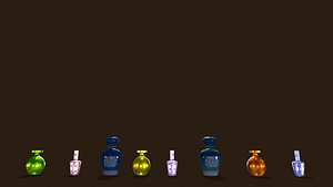 Perfume Bottle  01 3D model