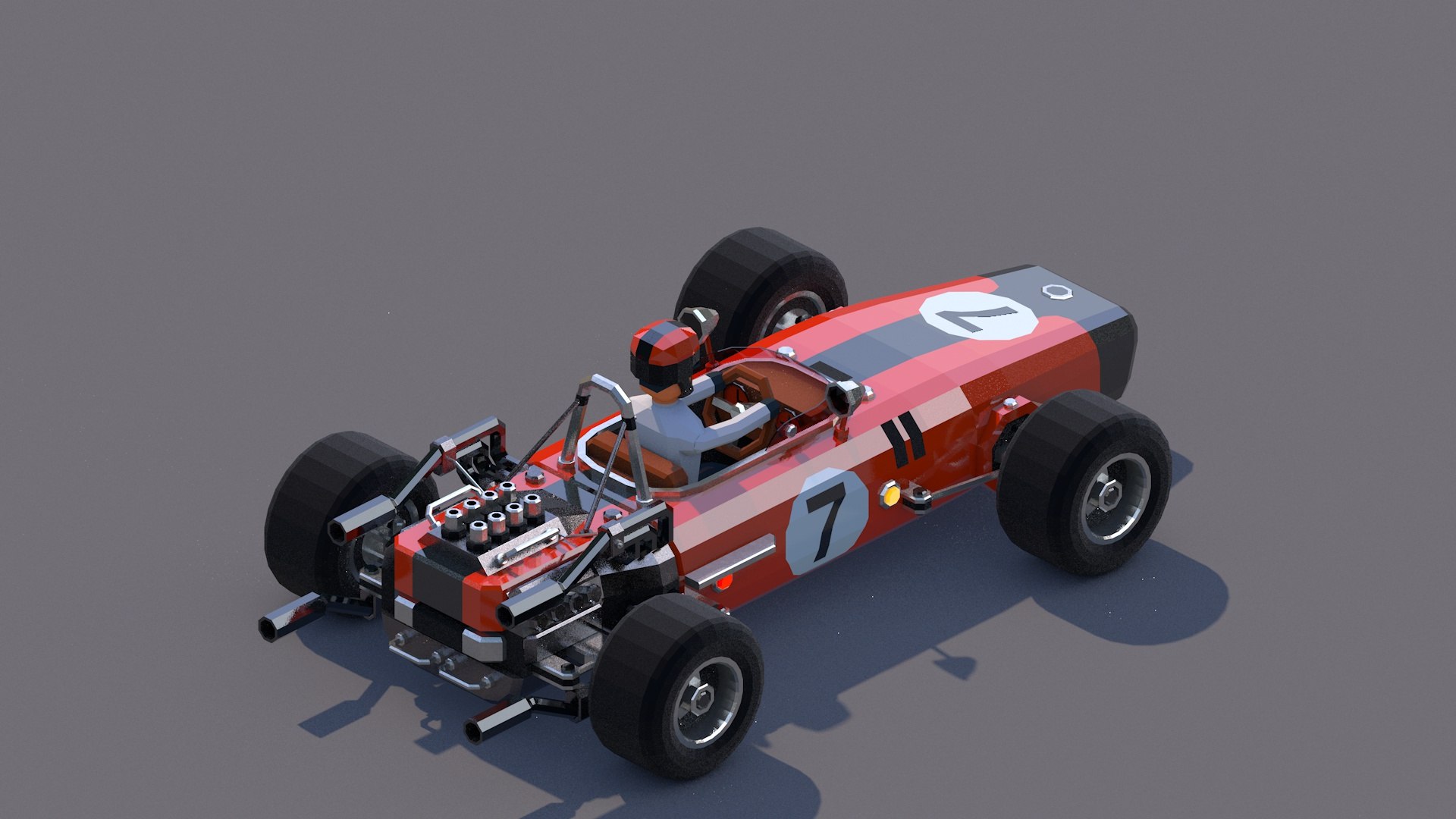 Formula Auto - Red 3D - TurboSquid 2131620