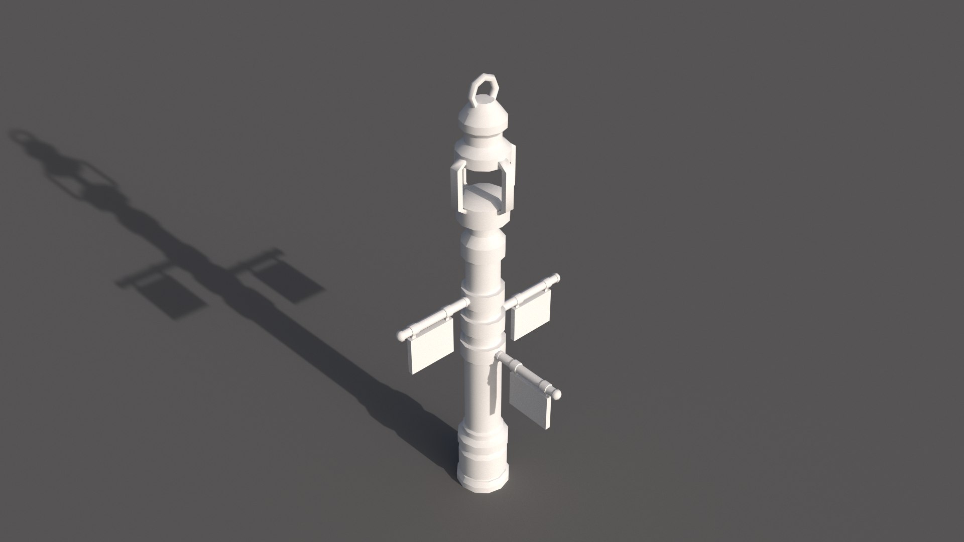 Sign Post Signpost Fbx