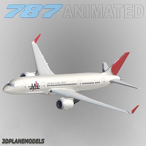 max b787-3 japan airlines jal