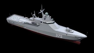 3D model project 22160 patrol ships