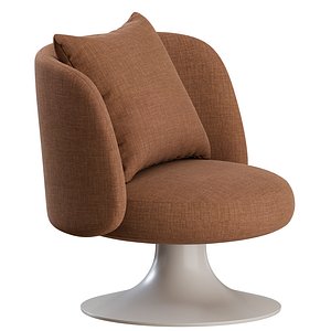 Choupette Armchair by Gallotti Radice 3D model