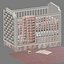 ALEXANDRA TUFTED PANEL CRIB 복원 하드웨어