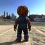 Chucky - Stylized Horror Doll 3D Model
