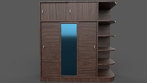 3D wardrobe model