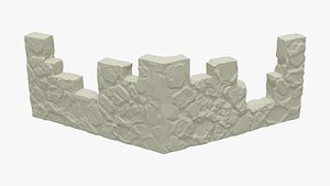 3D Walls low poly