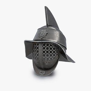 gladiator helmet 3d model