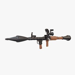 3D model RPG 7 Launcher with Scope